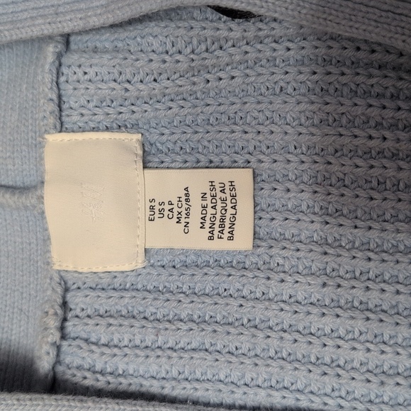 H&M Blue Cardigan Sweater - Picture 4 of 8